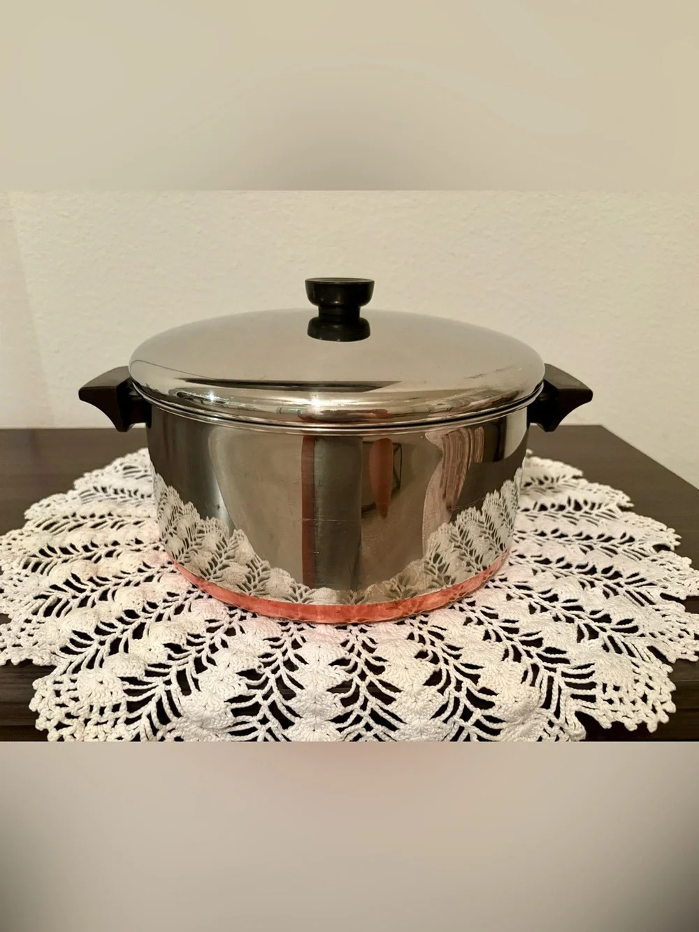 Vintage Revere Ware Stock Pot